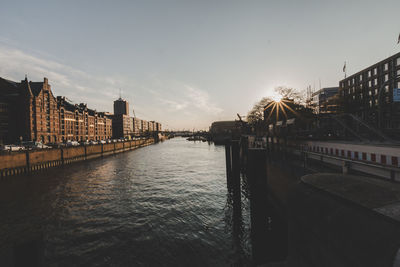 View of city at waterfront