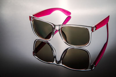 Close-up of sunglasses