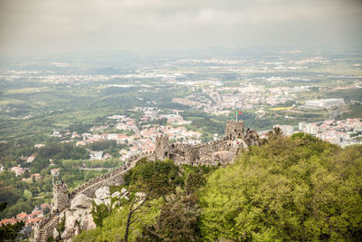 Aerial view of cityscape