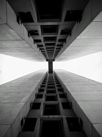 Low angle view of building against sky