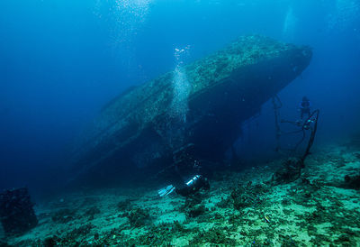 underwater