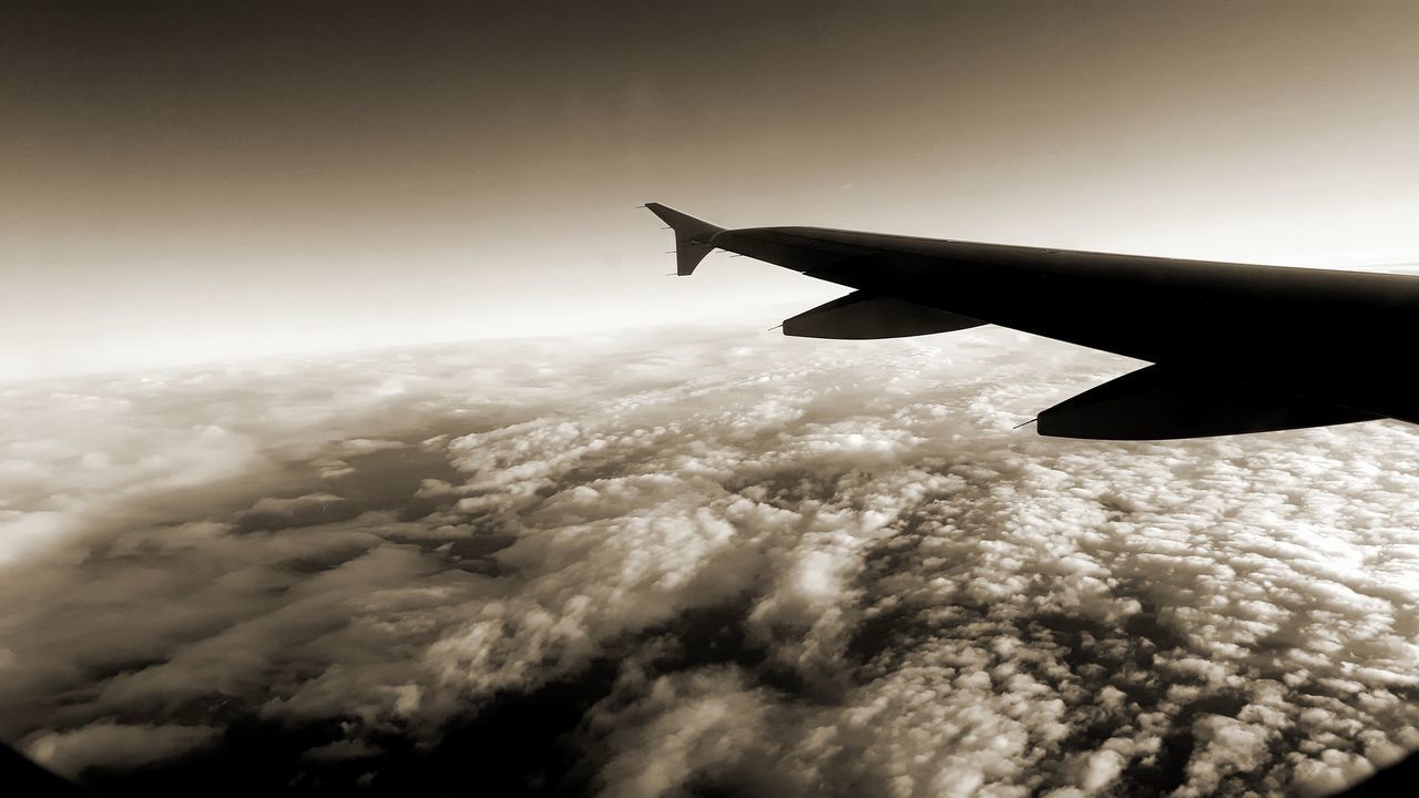 AERIAL VIEW OF CLOUDSCAPE