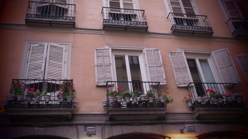 Facade of building