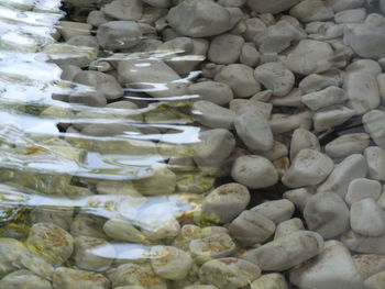 Close-up of stones