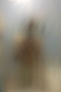 Defocused image of fog