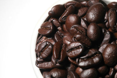 Close-up of coffee beans