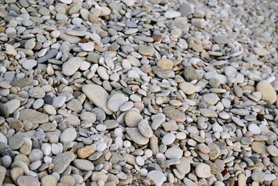 Full frame shot of stones