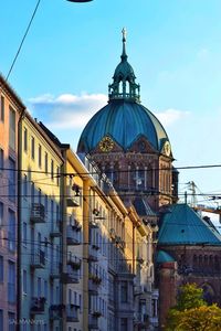 View of buildings in city