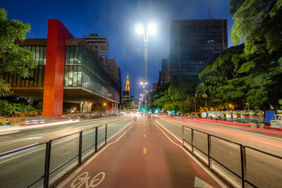 High angle view of city street