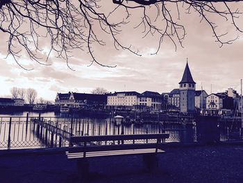 River with buildings in background