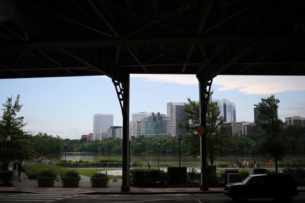 VIEW OF CITY BUILDINGS