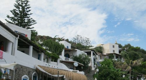 Houses against sky