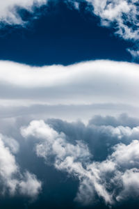 Low angle view of cloudscape