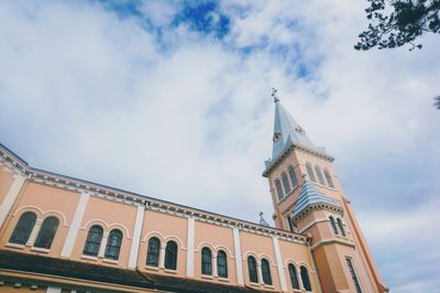 Low angle view of cathedral against sky