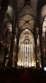 Interior of cathedral