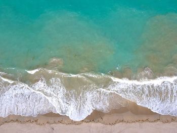 Aerial view of beach