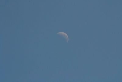 Low angle view of blue sky