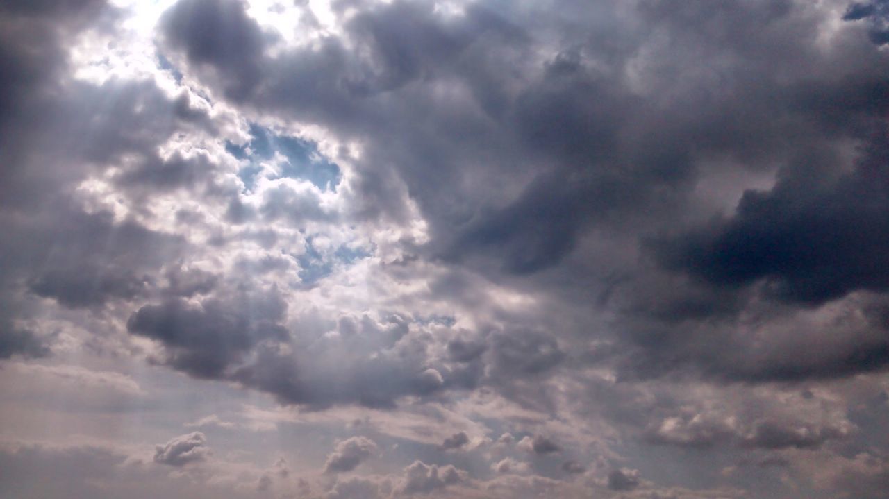 cloud - sky, sky, cloudy, sky only, low angle view, cloudscape, beauty in nature, tranquility, scenics, tranquil scene, weather, nature, backgrounds, cloud, full frame, overcast, idyllic, dramatic sky, outdoors, no people