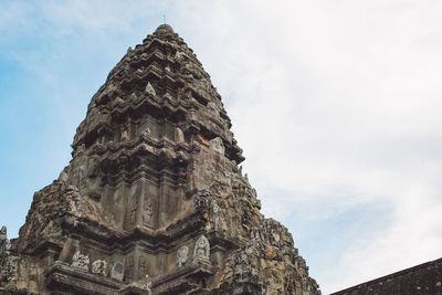 Low angle view of historical building against sky