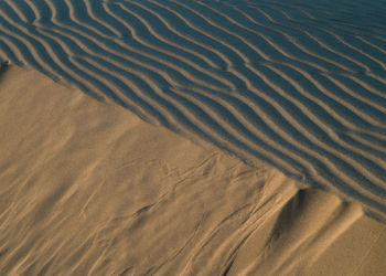 Full frame shot of sand dune