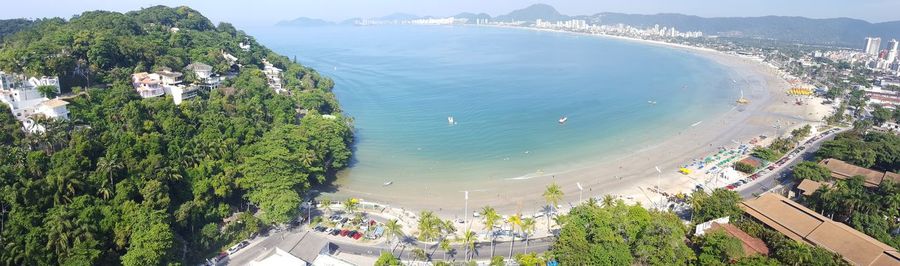 Panoramic view of sea against sky