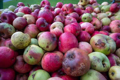 Full frame shot of apples