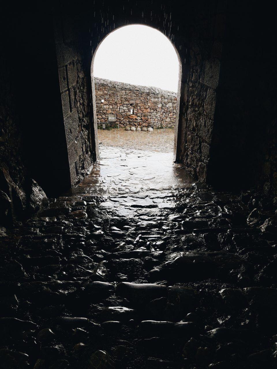 VIEW OF OLD TUNNEL