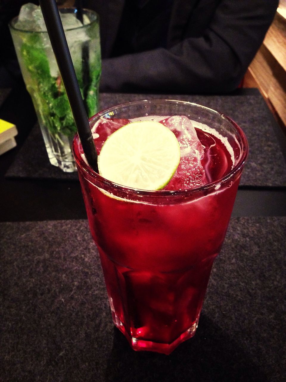 food and drink, freshness, drink, drinking glass, refreshment, table, drinking straw, close-up, still life, red, food, indoors, cocktail, healthy eating, juice, strawberry, focus on foreground, indulgence, cold temperature, serving size