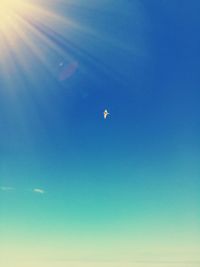 Low angle view of clear sky