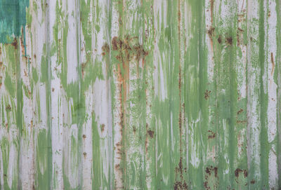 Full frame shot of wooden wall