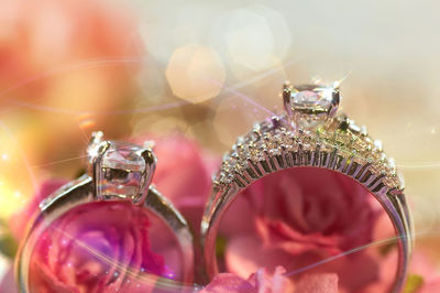 The diamond engagement rings for couple