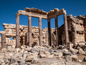 Old ruins against sky