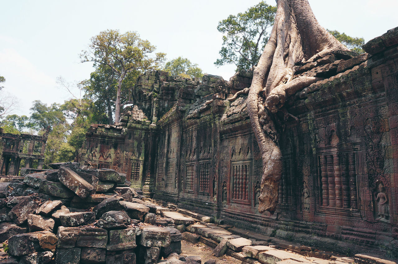 VIEW OF OLD TEMPLE BUILDING