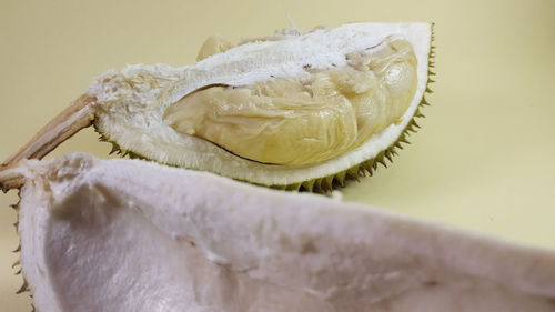 High angle view of a fruit