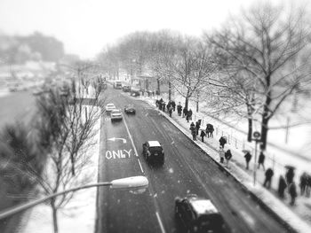 Car on road