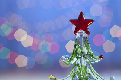 Close-up of christmas decoration