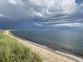 Storm clouds at chatham, cape cod.