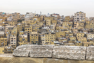 View of buildings in city