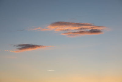 Low angle view of sky