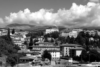 View of cityscape against sky