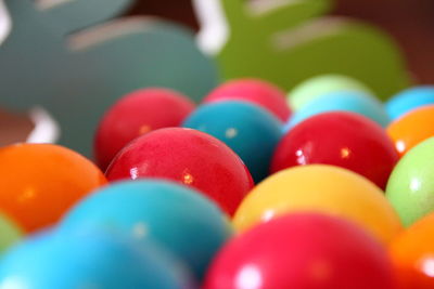 Close-up of multi colored candies