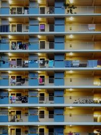 Full frame shot of residential building