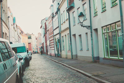 Street amidst buildings in city