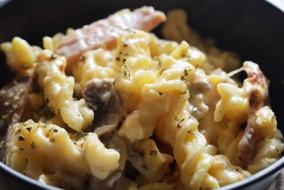 Close-up of pasta in bowl