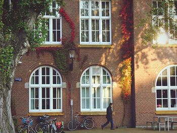 Exterior of building