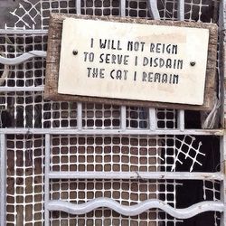 Information sign on wall