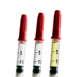 Close-up of glass against white background