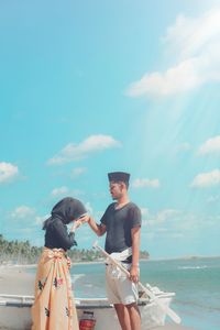 two people