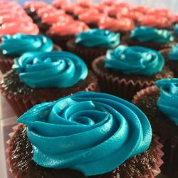 Close-up of cupcakes