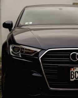 Close-up of vintage car